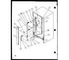 Amana TLI20QG-P1111711WG cabinet back diagram