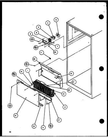 Evaporator motor/coil