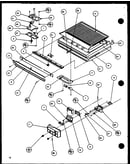 Comparment separator/divider block