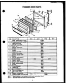 Freezer door parts