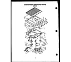 Caloric GFS185/MN03 compartment separator parts diagram