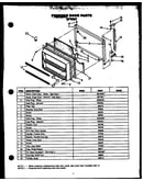 Freezer door parts