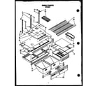 Amana GFS207-MN01 shelf parts diagram