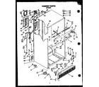 Amana GFS207-MN02 cabinet parts diagram
