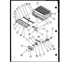 Amana TZI21Q2W-P1111714WW divider block and controls diagram