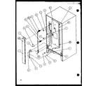 Amana TZI21Q2W-P1111714WW cabinet back diagram