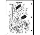 Caloric GFS209-1L00 unit parts diagram