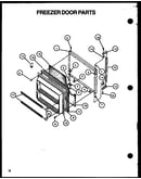 Freezer door parts