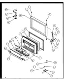 Freezer door (tz19rl/p1158503wl) (tz19re/p1158503we) (tz19rw/p1158503ww)