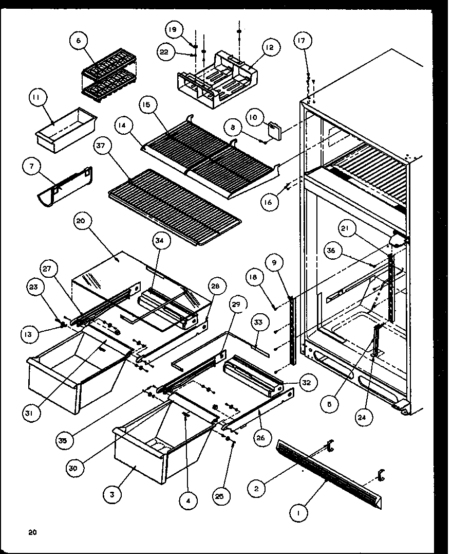 CABINET SHELVING (TG18RBG/P1158303WG) (TG18RBL/P1158303WL) (TG18RBW/P1158303WW) (TZ18RG/P1158405WG) (TZ18RL/P1158405WL) (TZ18RW/P1158405WW) (TQ18RBG/P1158406WG) (TQ18RBL/P1158406WL) (TQ18RBW/P1158406WW)