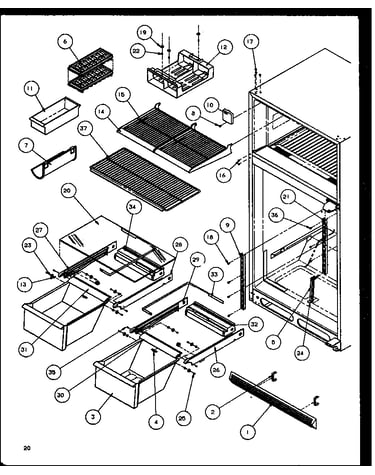 Cabinet shelving (tg18rbg/p1158303wg) (tg18rbl/p1158303wl) (tg18rbw/p1158303ww) (tz18rg/p1158405wg) (tz18rl/p1158405wl) (tz18rw/p1158405ww) (tq18rbg/p1158406wg) (tq18rbl/p1158406wl) (tq18rbw/p1158406ww)