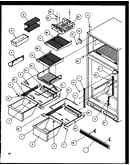 Cabinet shelving (tz22rl/p1157703wl) (tz22re/p1157703we) (tz22rw/p1157703ww) (tzi22re/p1168007we) (tzi22rl/p1168007wl) (tzi22rw/p1168007ww)