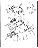 Cabinet shelving (tz19rl/p1158503wl) (tz19re/p1158503we) (tz19rw/p1158503ww) (tz22rl/p1157703wl) (tz22re/p1157703we) (tz22rw/p1157703ww) (tzi22re/p1168007we) (tzi22rl/p1168007wl) (tzi22rw/p1168007ww)
