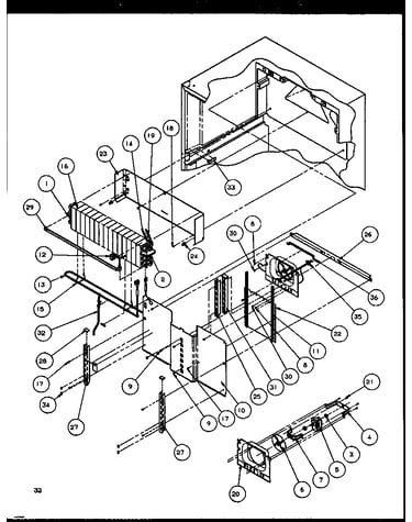Evaporator area
