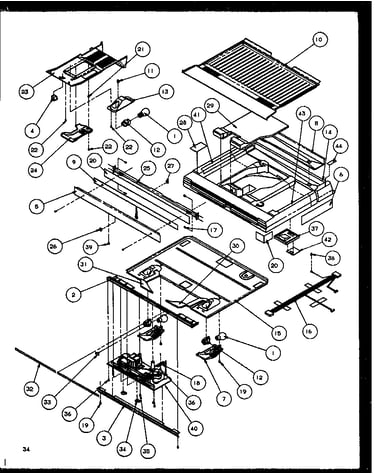 Divider block (tg18rbg/p1158303wg) (tg18rbl/p1158303wl) (tg18rbw/p1158303ww) (tz18rg/p1158405wg) (tz18rl/p1158405wl) (tz18rw/p1158405ww) (tq18rbg/p1158406wg) (tq18rbl/p1158406wl) (tq18rbw/p1158406ww) (tz19rl/p1158503wl) (tz19re/p1158503we) (tz19rw/p115850