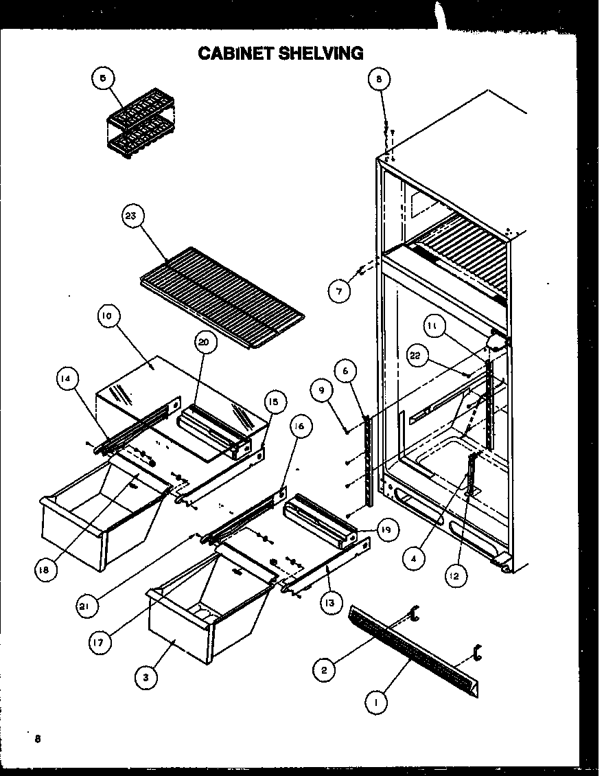 CABINET SHELVING