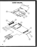 Cabinet shelving