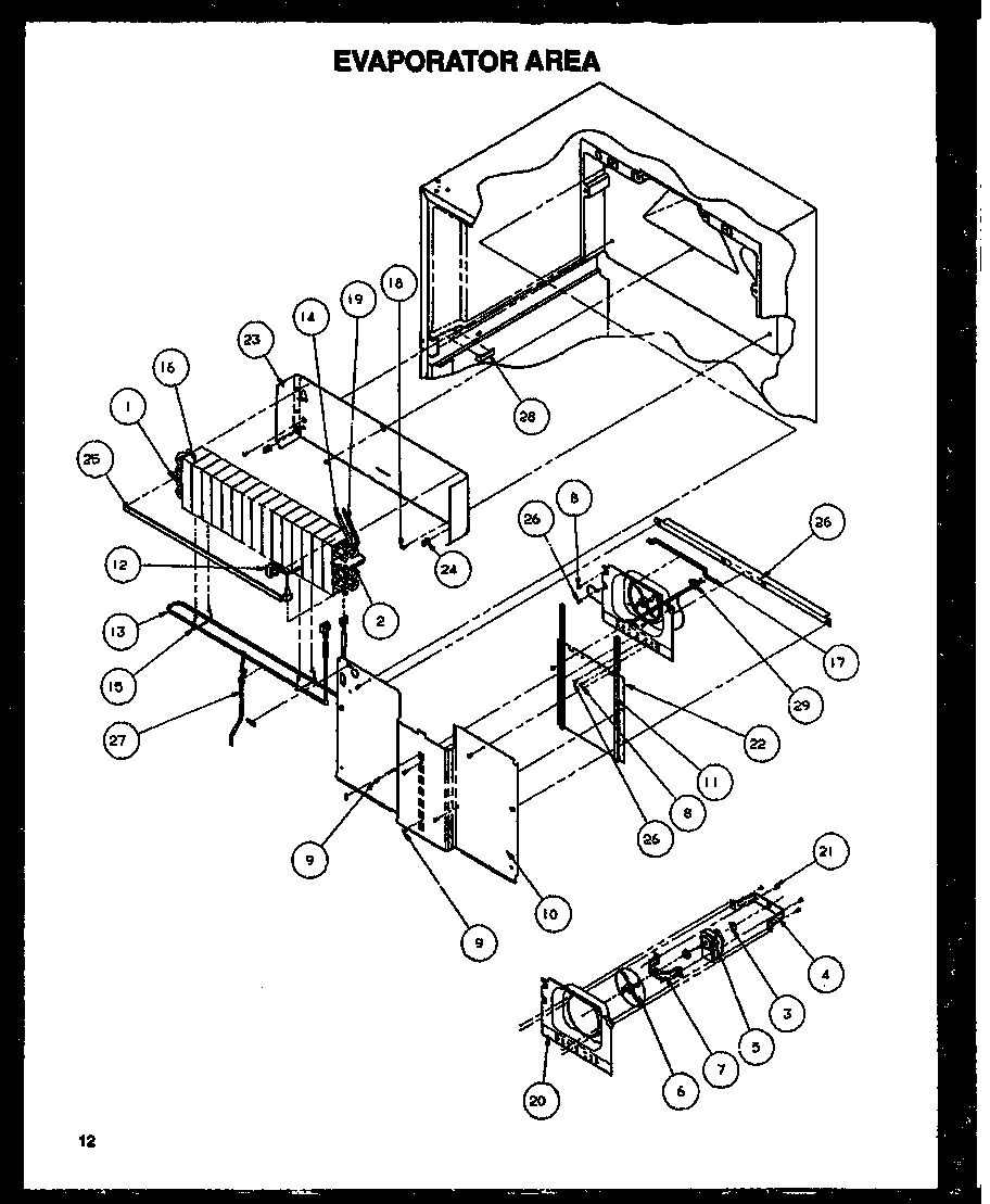 EVAPORATOR AREA