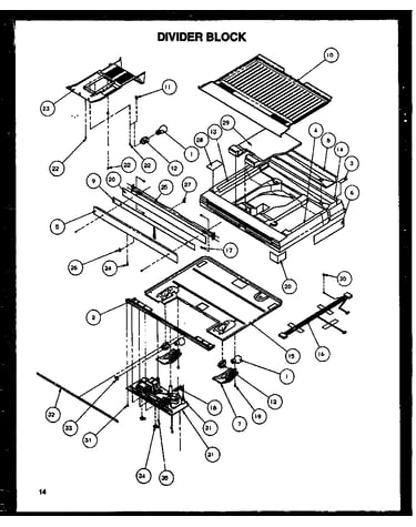 Divider block