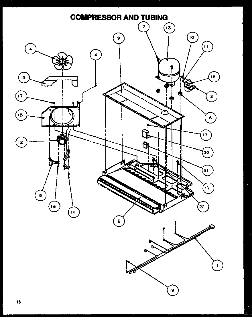 COMPRESSOR AND TUBING