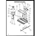 Amana TA18R2L-P1158306WL compressor and tubing diagram