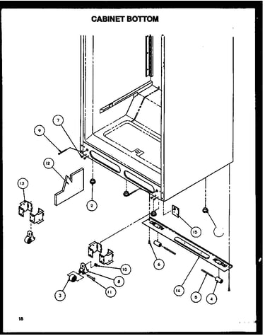Cabinet bottom