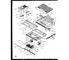 Amana TX21RW-P1157605WW compartment separator diagram
