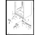 Amana TXI18R2W-P1179501WW lower cabinet parts diagram