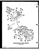 Evaporator & fan motor 16 cu. ft. (t16j/p60178-1w) (t16j-c/p60178-1wc) (t16j-a/p60178-1wa) (tr16j/p60178-2w) (tr16j-c/p60178-2wc) (tr16j-ag/p60178-2wg) (tr16j-a/p60178-2wa) (et16j/p60178-7w)