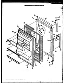Refrigerator door parts (gfs187/mn00) (gfs187/mn01) (gfs187/mn02) (gfs187/mn03) (gfs187/mn04) (gfs187/mn10) (gfs187/mn11)