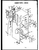 Cabinet parts (gfs142/mn00) (gfs142/mn01) (gfs142/mn02) (gfs142/mn10) (gfs142/mn11)