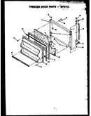 Freezer door parts (gfs142/mn00) (gfs142/mn01) (gfs142/mn02) (gfs142/mn10) (gfs142/mn11)