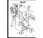 Caloric GFS162/MN02 cabinet parts diagram