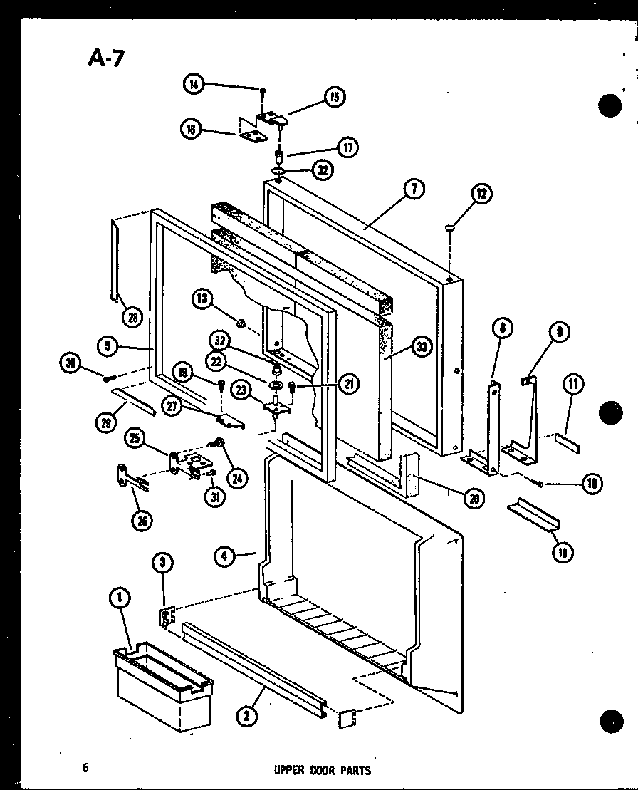 UPPER DOOR PARTS (TM18F-C/P75288-17WC) (TM18F/P75288-17W) (TM18F-A/P75288-17WA) (TM18F-L/P75288-17WL) (TM18F-G/P75288-17WG) (TR18F-L/P75288-18WL) (TR18F-C/P75288-18WC) (TR18F-G/P75288-18WG) (TR18F/P75288-18W) (TR18F-A/P75288-18WA) (TC18F-C/P75288-19WC) (T