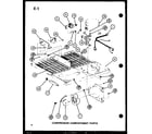 Amana TR18G-P75535-5W compressor compartment parts (tc18g/p75535-1w) (tm18g/p75535-2w) (tc20g/p75535-3w) (tm20g/p75535-4w) (tr18g/p75535-5w) (tr20g/p75535-6w) diagram