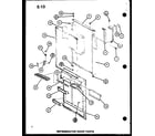 Amana TC18GG-P75535-11W refrigerator door parts diagram