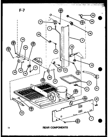 Rear components