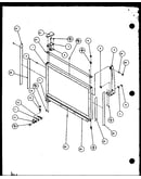 Freezer door and trim parts