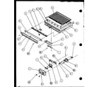 Amana TZ18QG-P1156101WG divider block and controls diagram