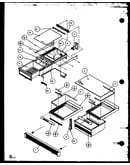 Cabinet shelving (tz22qg/p1114906wg) (tz22ql/p1114906wl) (tz22qw/p1114906ww)