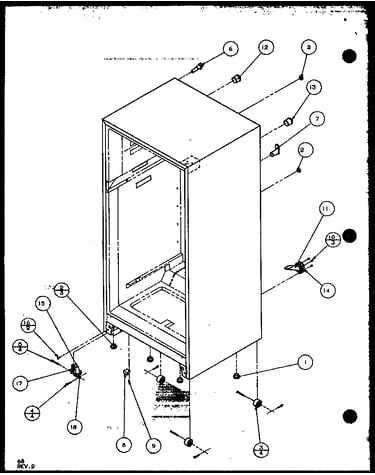 Cabinet bottom and back (tz22qg/p1114906wg) (tz22ql/p1114906wl) (tz22qw/p1114906ww)
