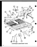 Compressor compartment parts (trg18sph/p7711028w) (trg18sph/p7711029w) (tm18h/p7711032w) (tr18h/p7711033w)