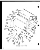 Freezer door parts (tmi20sph/p7711030w) (tmi20sph/p7711031w) (trg20sph/p7711038w) (trg20sph/p7711039w)