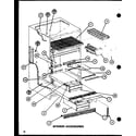 Amana TC22H-P7711034W interior accessories (trg20sph/p7711038w) (trg20sph/p7711039w) diagram