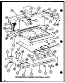Refrigerator freezer functional parts (tmi20sph/p7711030w) (trg20sph/p7711038w) (trg20sph/p7711039w) (tmi20h/p7711031w)