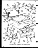 Refrigerator freezer functional parts (tc22h/p7711034w) (tc22h/p7711035w)