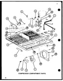 Compressor compartment parts (tc22h/p7711034w) (tc22h/p7711035w)