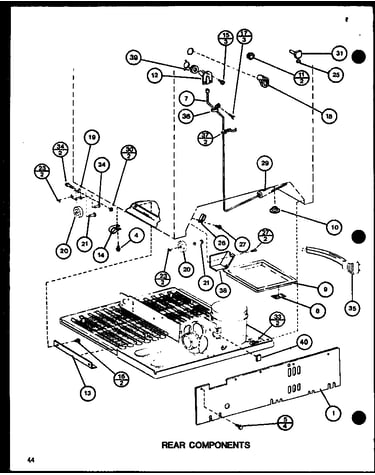 Rear components (tc22h/p7711034w) (tc22h/p7711035w)