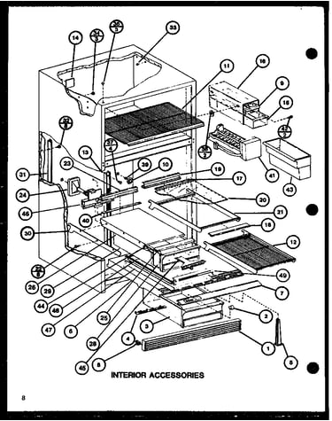Interior accessories (tr18h/p7711036w) (tc18h/p7711037w)
