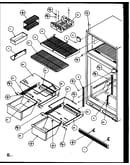 Cabinet shelving (tg18rbg/p1158302wg) (tg18rbl/p1158302wl) (tg18rbw/p1158302ww) (tz18rg/p1158401wg) (tz18rl/p1158401wl) (tz18rw/p1158401ww) (tq18rbg/p1158402wg) (tq18rbl/p1158402wl) (tq18rbw/p1158402ww)